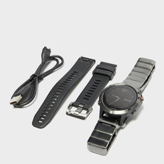 Fenix 5 Sapphire Multi-Sport GPS Watch With Metal Band