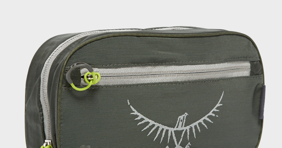 Grey Osprey Ultralight Washbag Zip – GO Outdoors