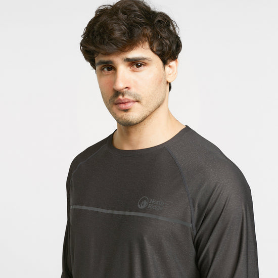 Men's Pave Active LS Top