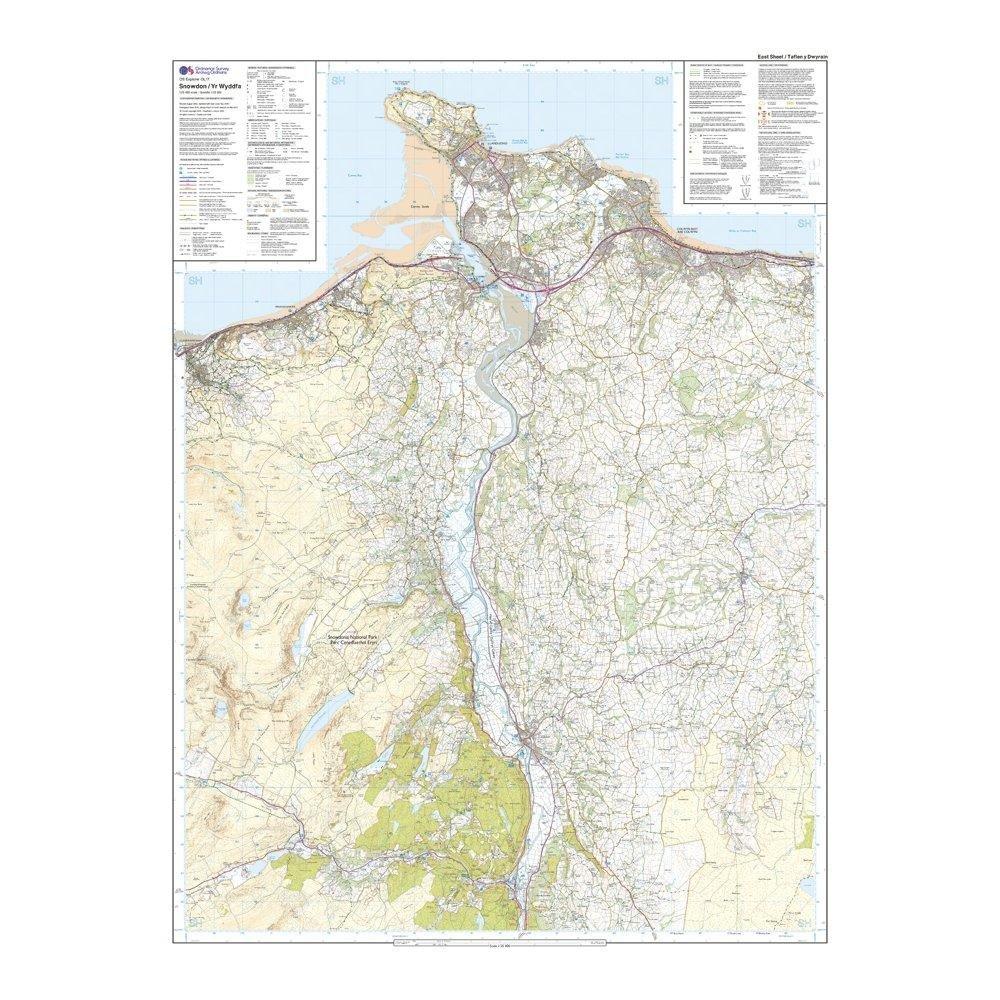 OL 17 Explorer Snowdon Map
