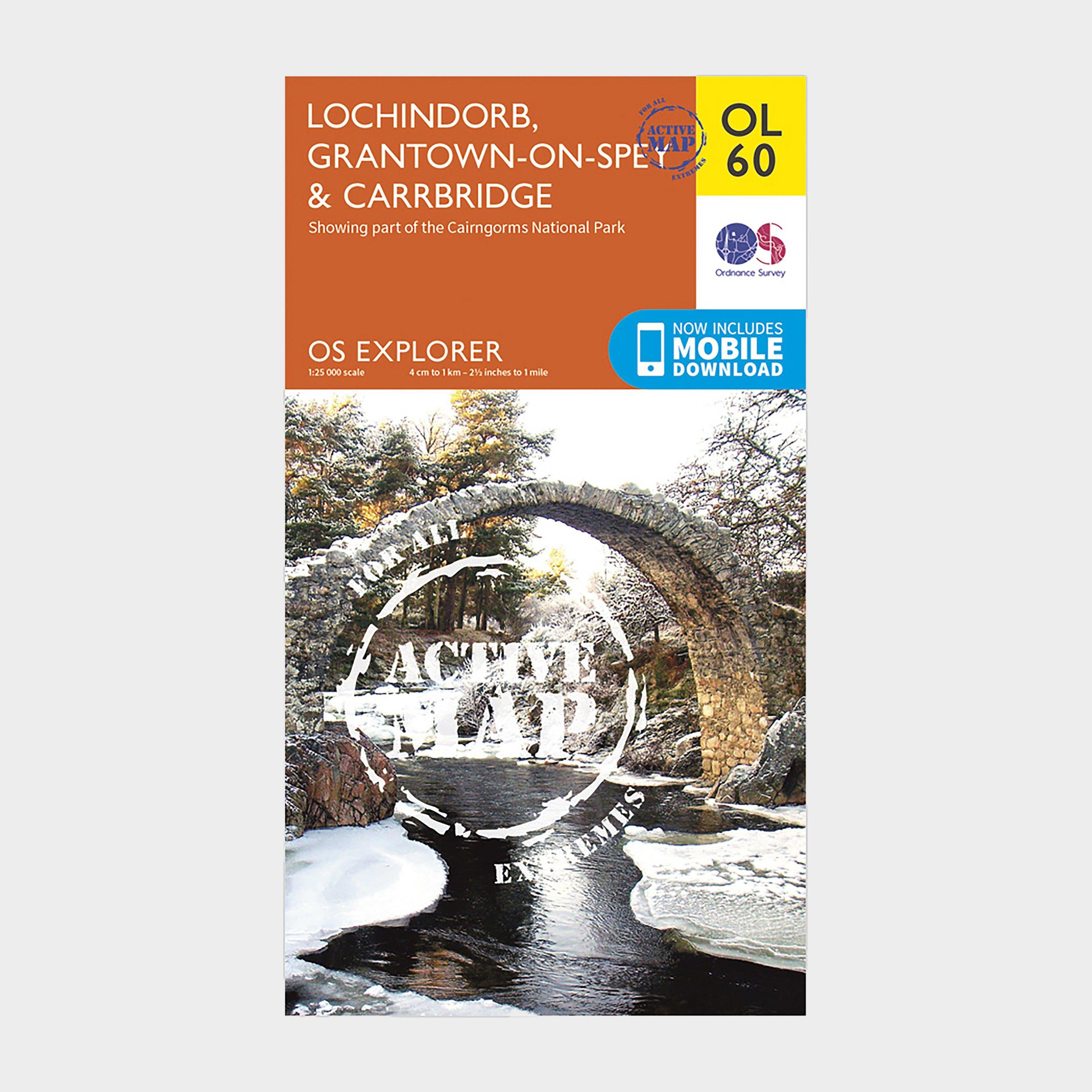 Explorer OL 60 Active D Lochindorb GrantownonSprey Carrbridge Map