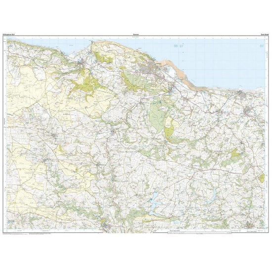 Explorer OL 9 Exmoor Map