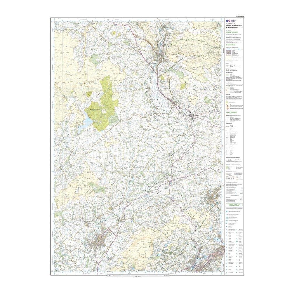 Explorer OL 41 Forest of Bowland Map