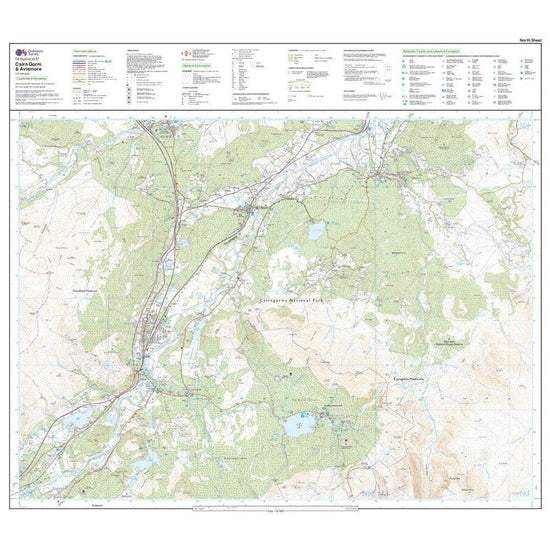 Explorer OL 57 Cairn Gorm & Aviemore Map