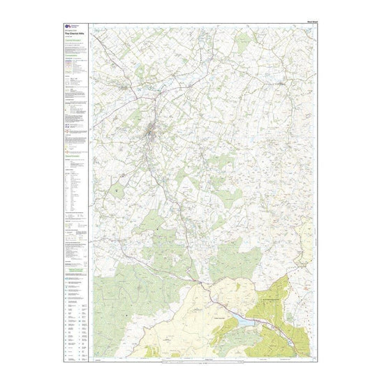 Explorer OL16 The Cheviot Hills Map