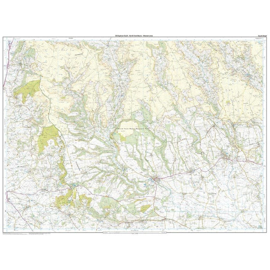 Explorer Active OL26 North York Moors - Western Area Map