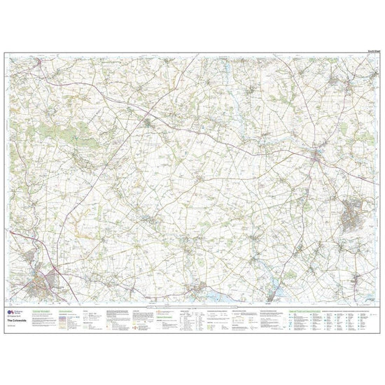 Explorer OL 45 Active D The Cotswolds Map