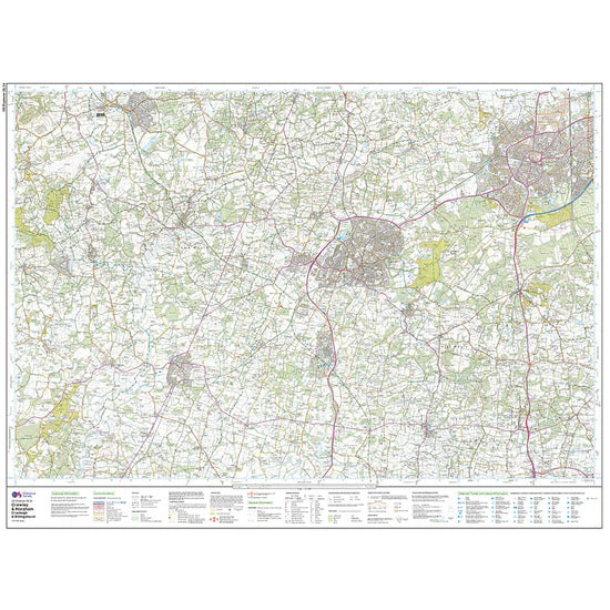 Explorer OL 34 Active D Crawley Horsham Map