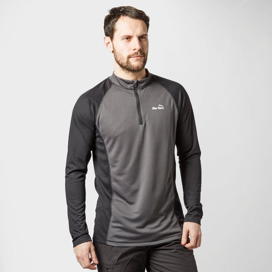 Men's Long-sleeve Zip Tech T-Shirt