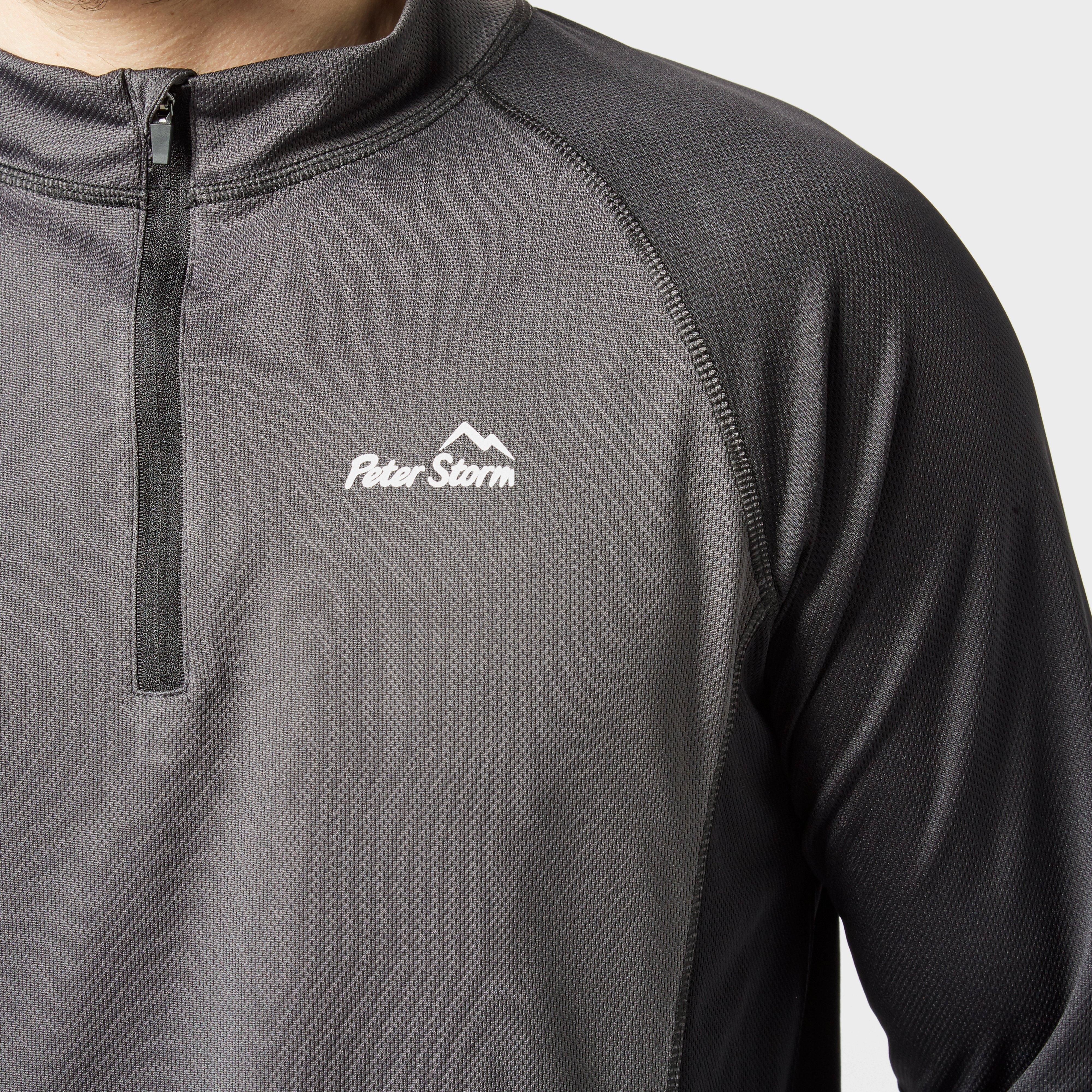 Men's Long-sleeve Zip Tech T-Shirt