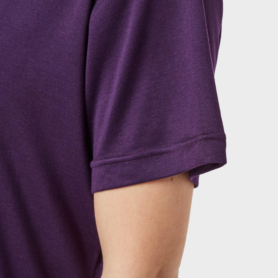 Womens' Short-sleeve Thermal Crew Neck T-shirt