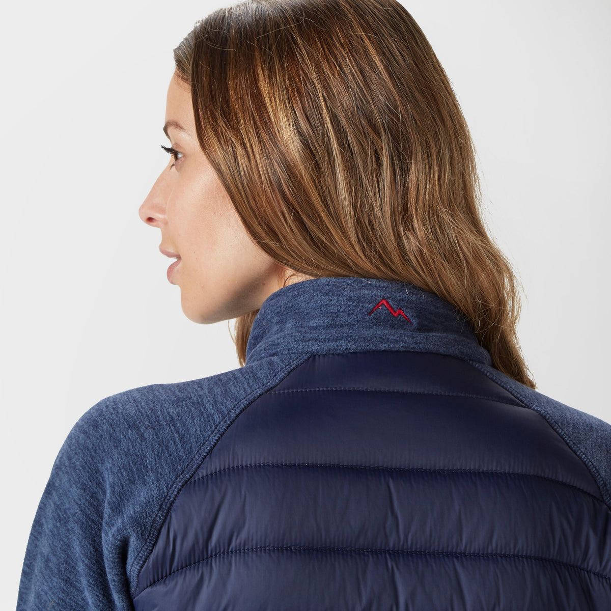 Women's Baffle Full-zip Fleece