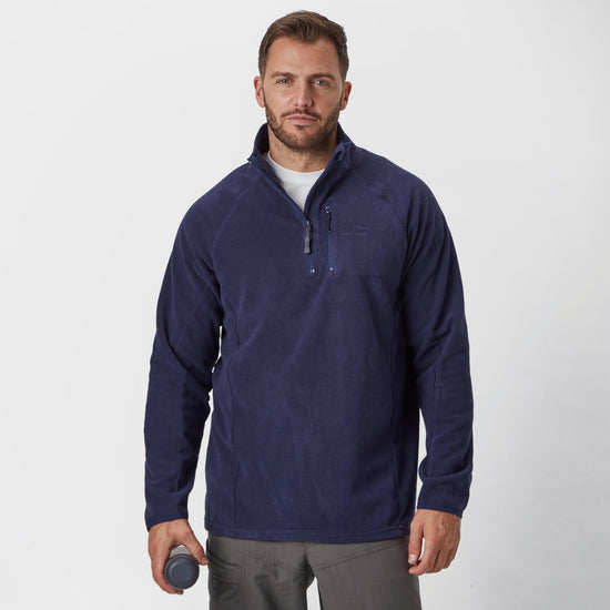 Men’s Grid Half-Zip Fleece