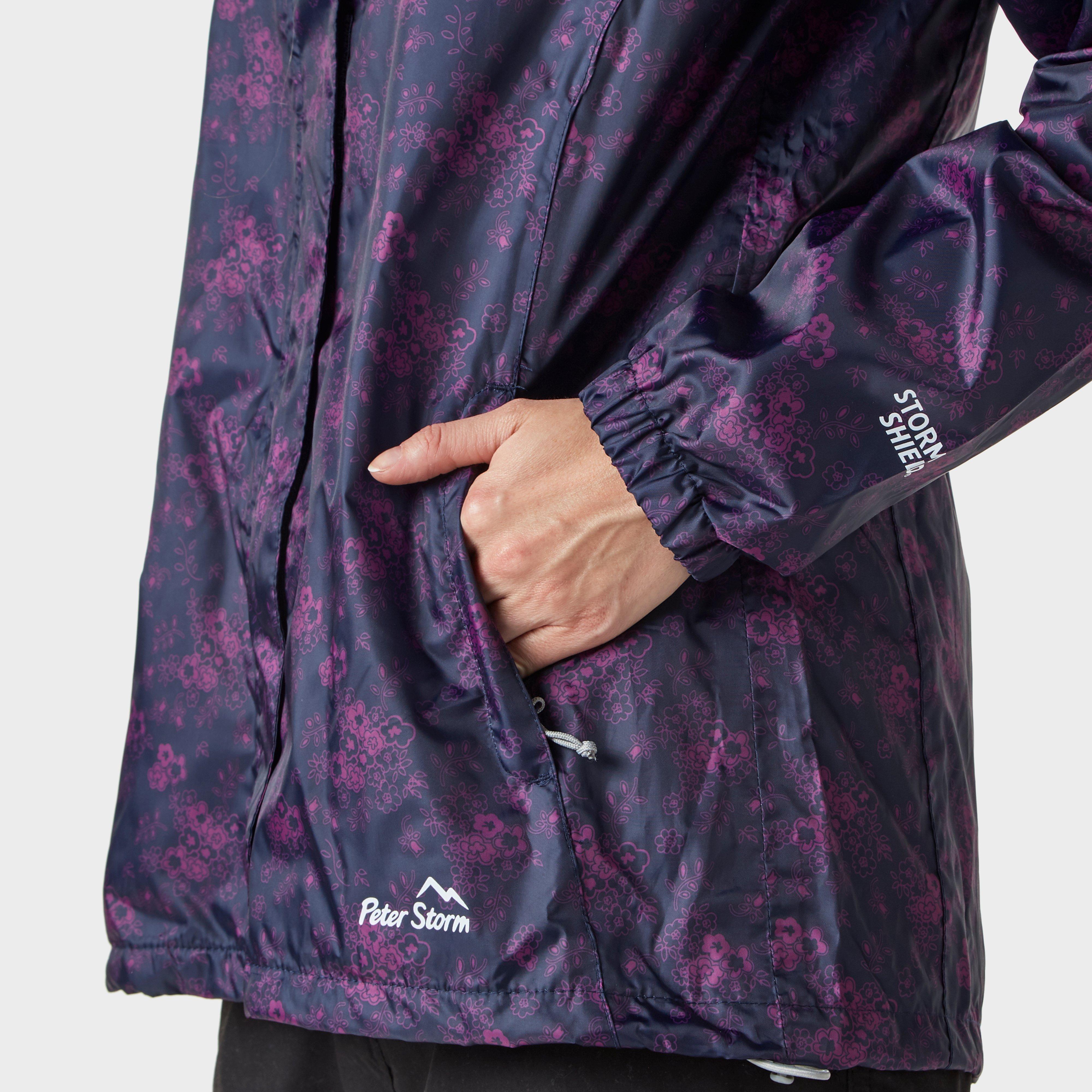 Women's Patterned Packable Jacket