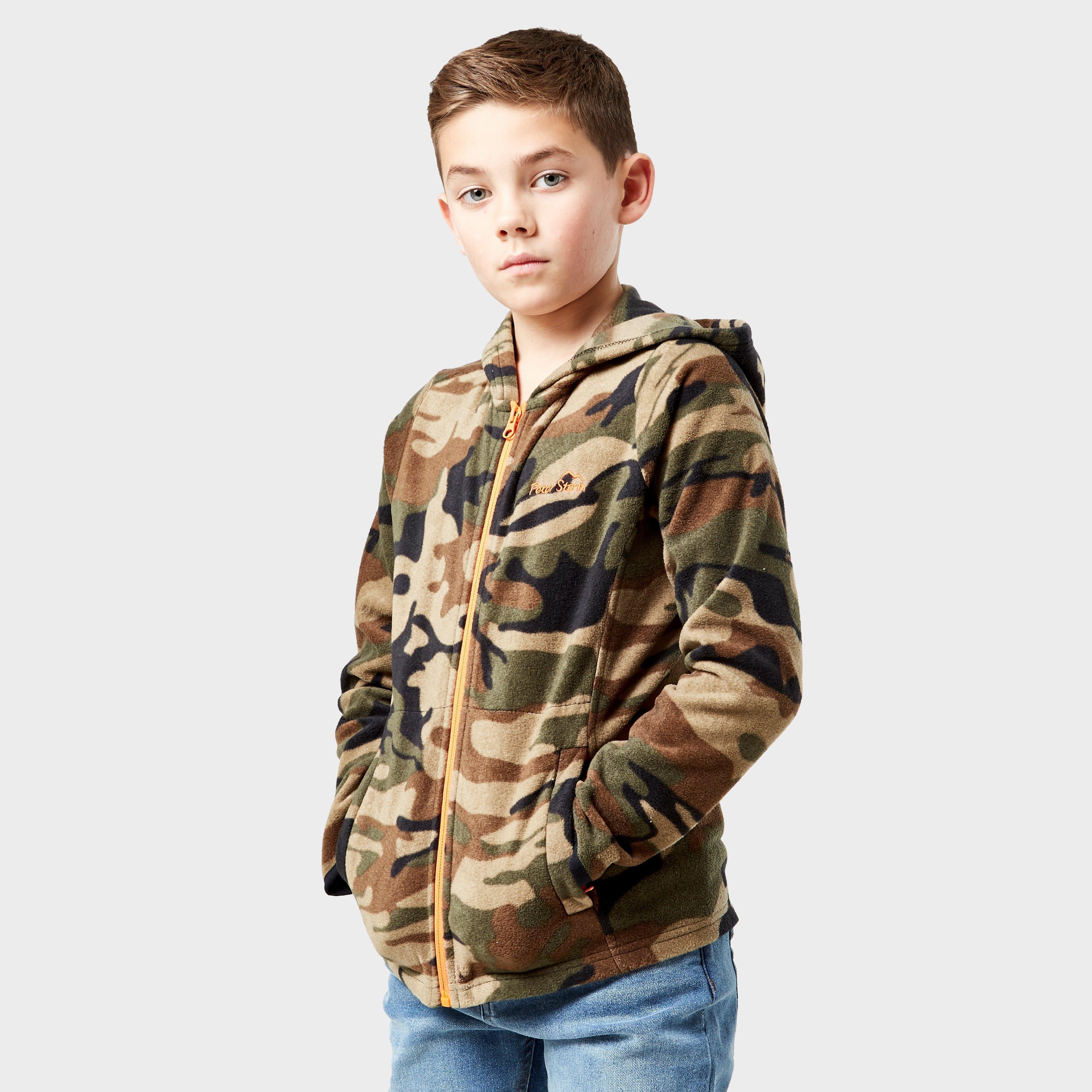 Kid’s Full-Zip Camo II Fleece