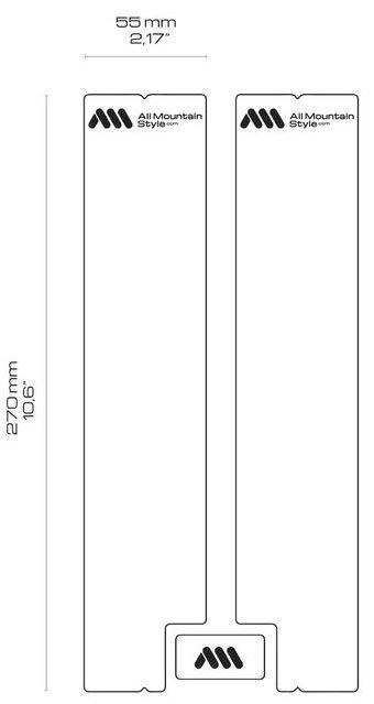 Honeycomb Fork Guard (Clear)