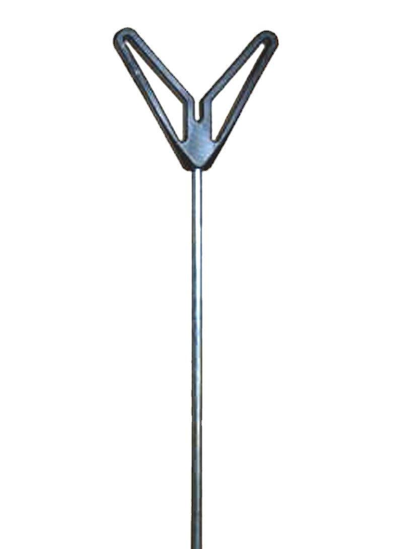 Economy Steel Bank Stick 30" With Plastic V Rest