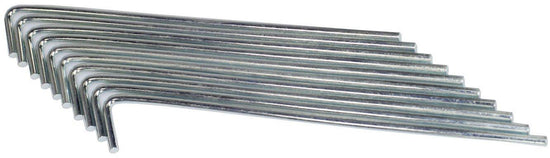Roundwire 9" Camping Pegs (10 pack)