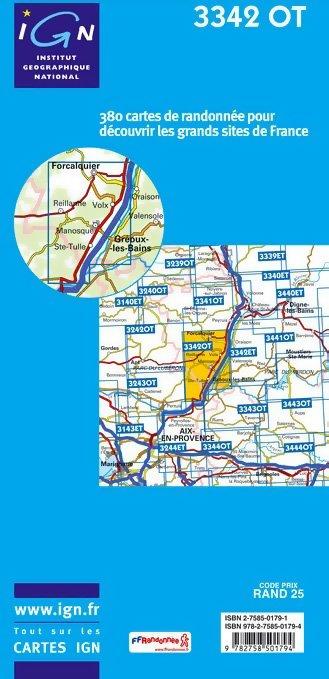 'TOP 25' Series: 3342 OT Manosque/ Foralquier/ PNR