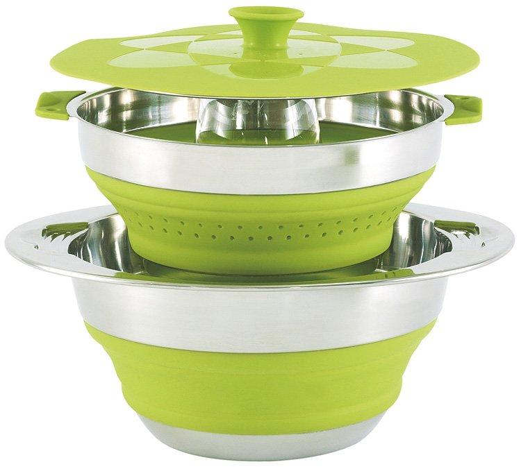 Collaps Pot with Colander (4.5 litre)