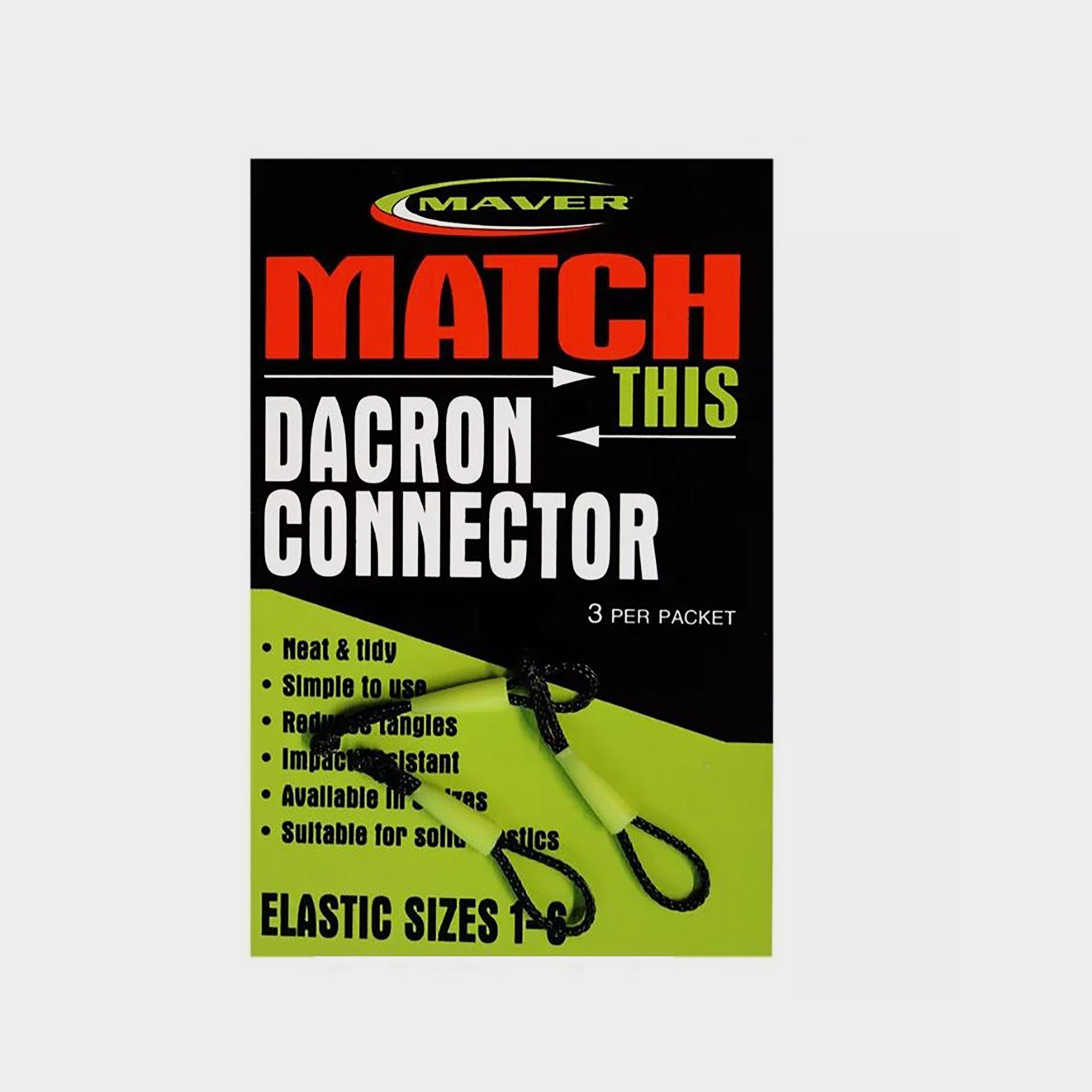 Match This Small Dacron Connectors