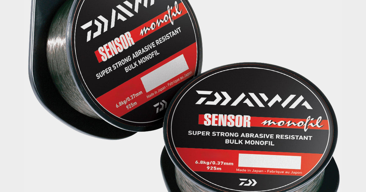 Black Daiwa Sensor 300M Mono 8Lb – GO Outdoors