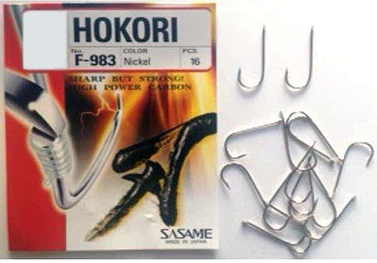 F-983 Hokori-Nickel Hooks (size 8, pack of 16)