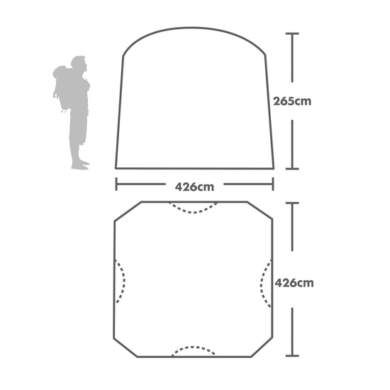 Event Shelter Pro (14' x 14')