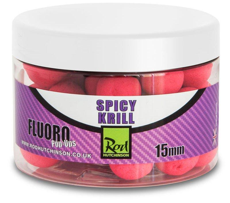 Fluoro Pop Ups 15mm, Spicy Krill