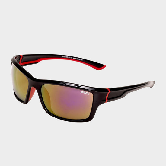 Cayo Sunglasses (Black/Red Revo)