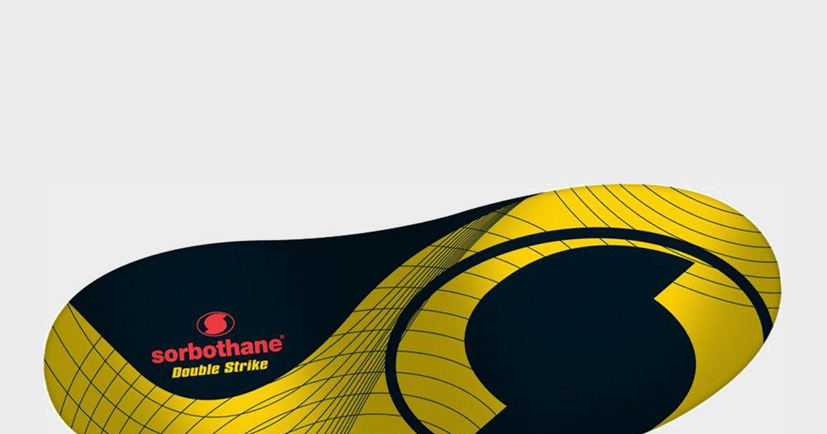 Sorbothane Double Strike Insoles Shock Absorbing Sports Insoles
