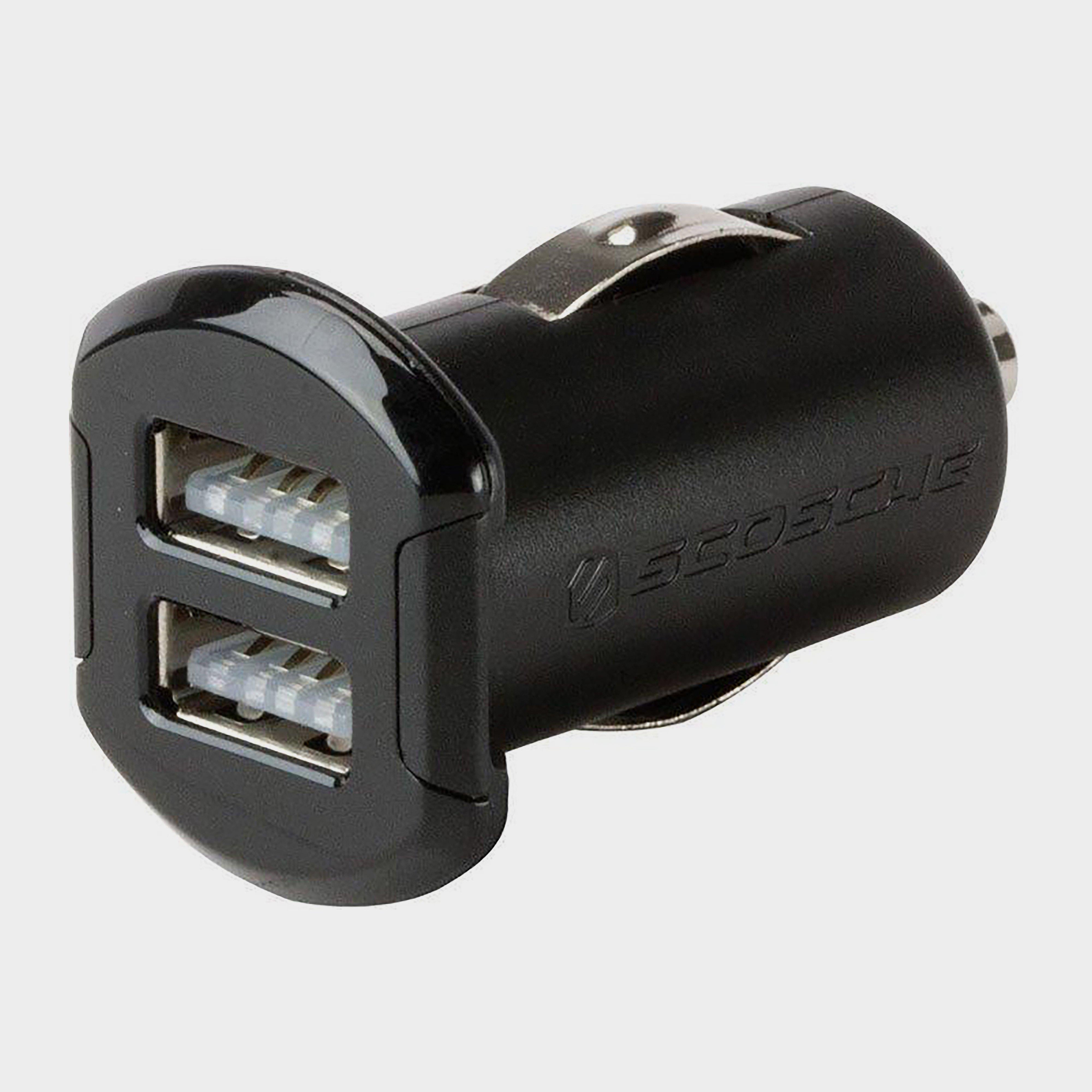 reVOLT™ dual 12W USB Car Charger with Illuminated