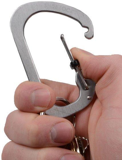 Slidelock Carabiner #4 (Stainless Steel)