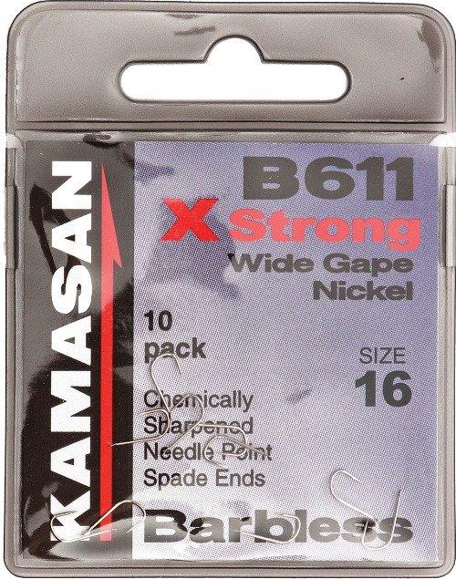 Kamasan B611 Hooks Barbless Size 14