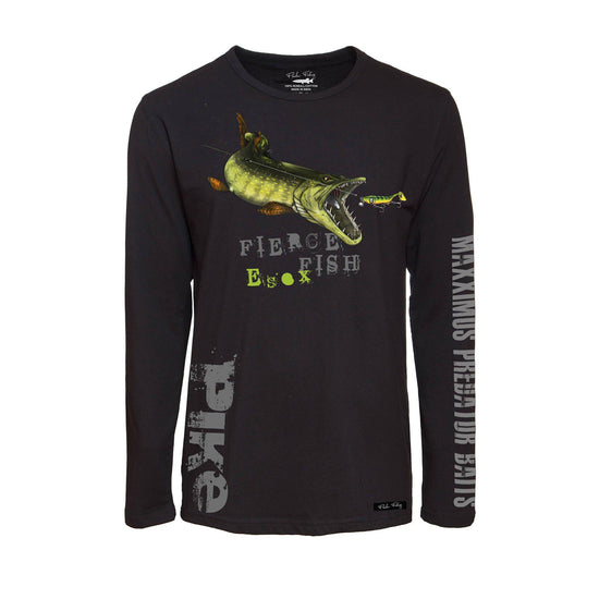 'Hungry Pike' Long Sleeve T-Shirt