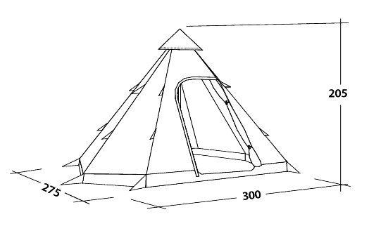 Tipi (Tribal Colour)