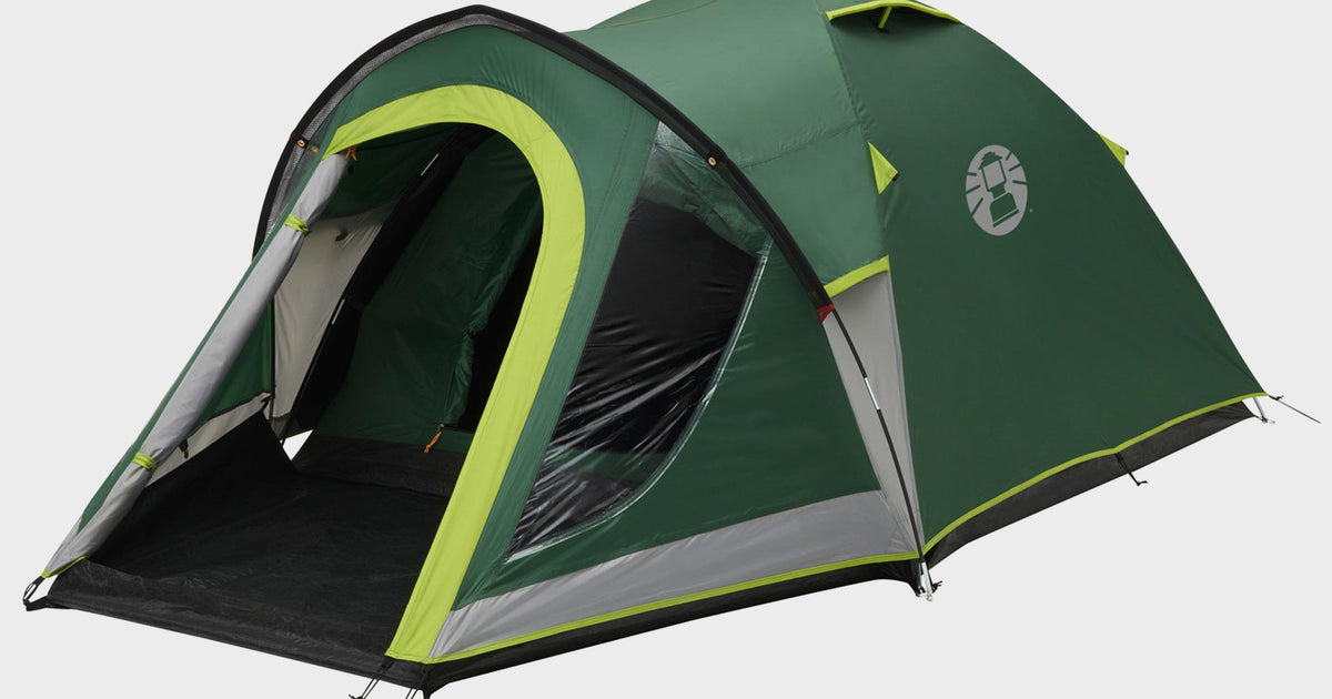 blackout tent 3 person Green Coleman Kentmere 3 Plus BlackOut Tent – GO Outdoors