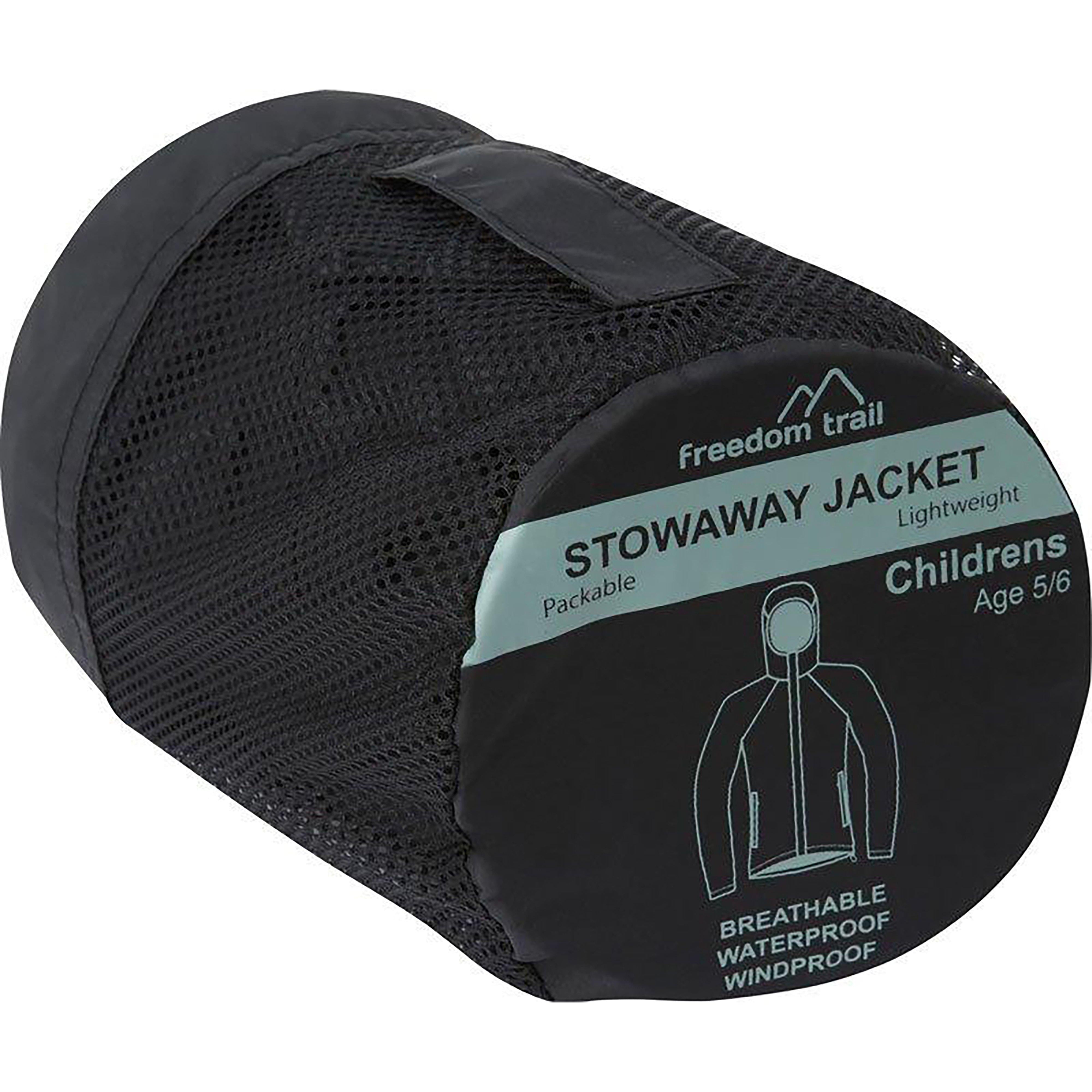 Kids' Stowaway Waterproof Jacket