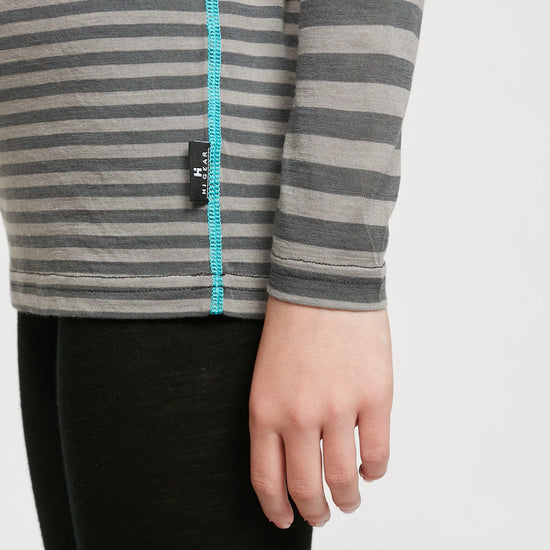 Kids' Striped Merino Baselayer Bottom