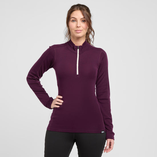 Women's Convect-200 Merino Long Sleeved Zipped Top