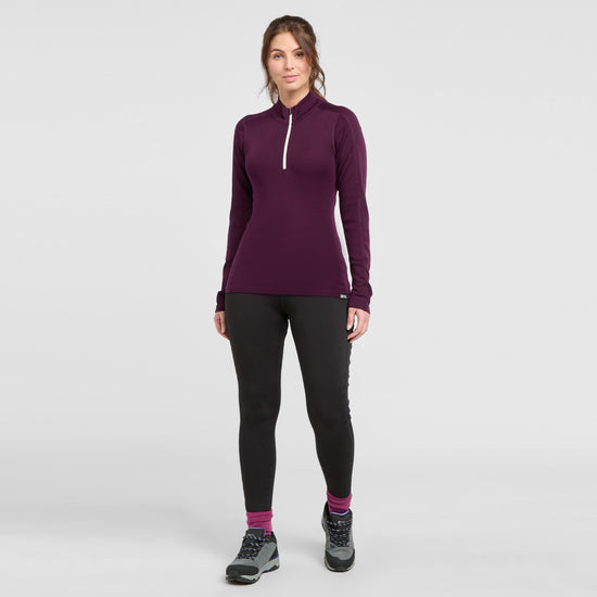 Women's Convect-200 Merino Long Sleeved Zipped Top