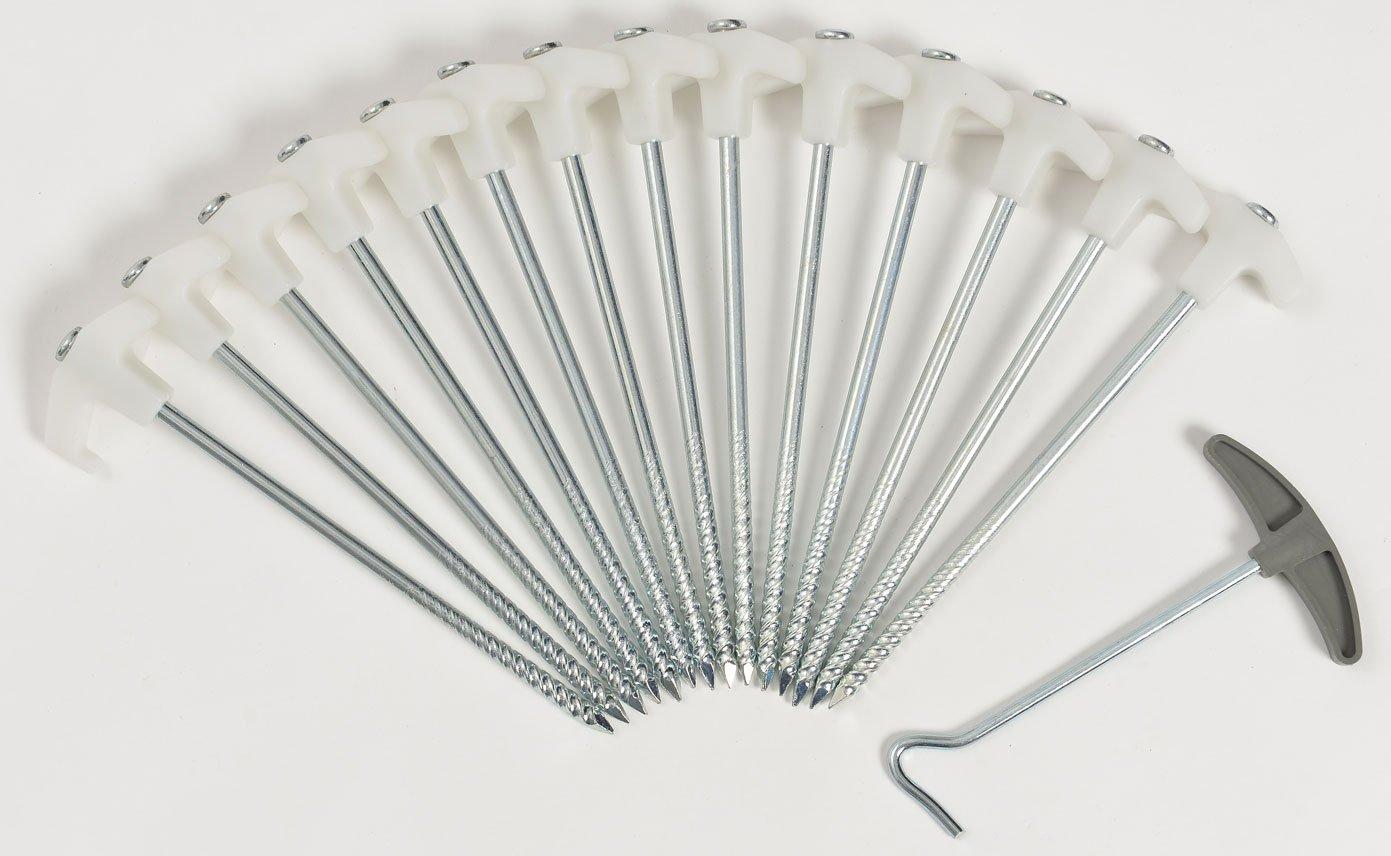 Glow-in-the-Dark Screw Tent Pegs