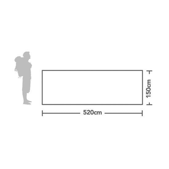 7-Pole Wooden Windbreak