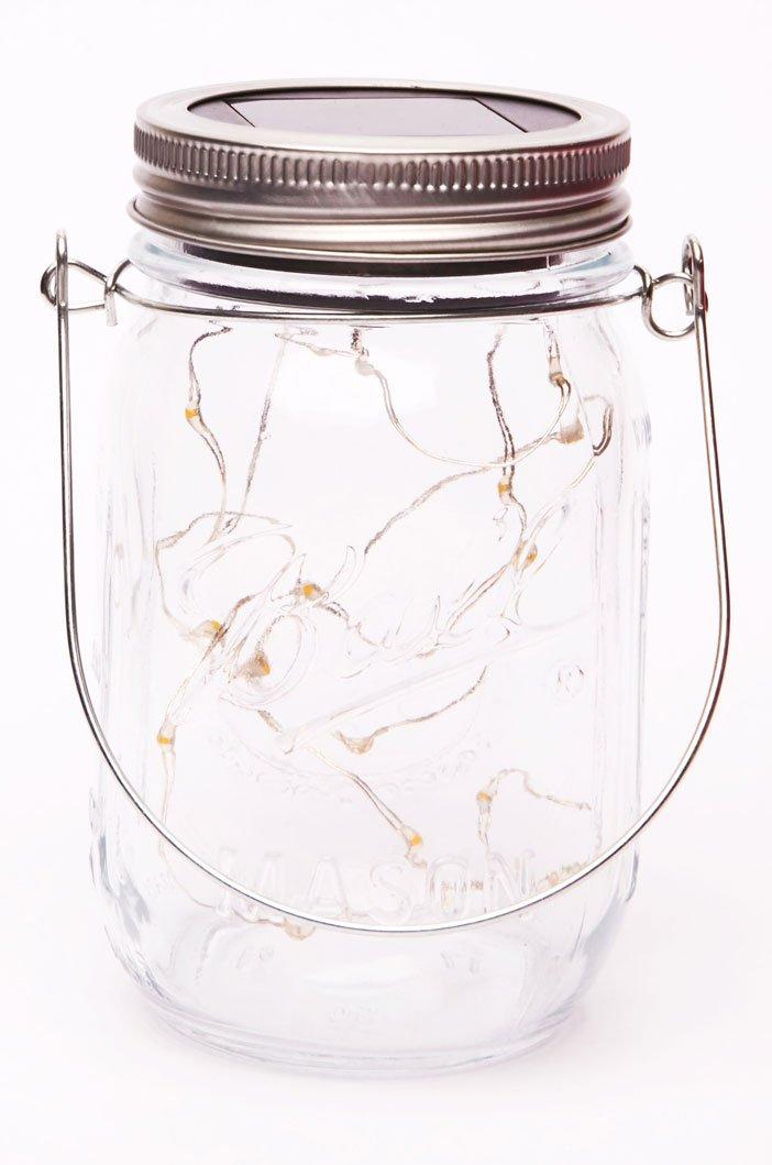 Solar Fairy Light Jar