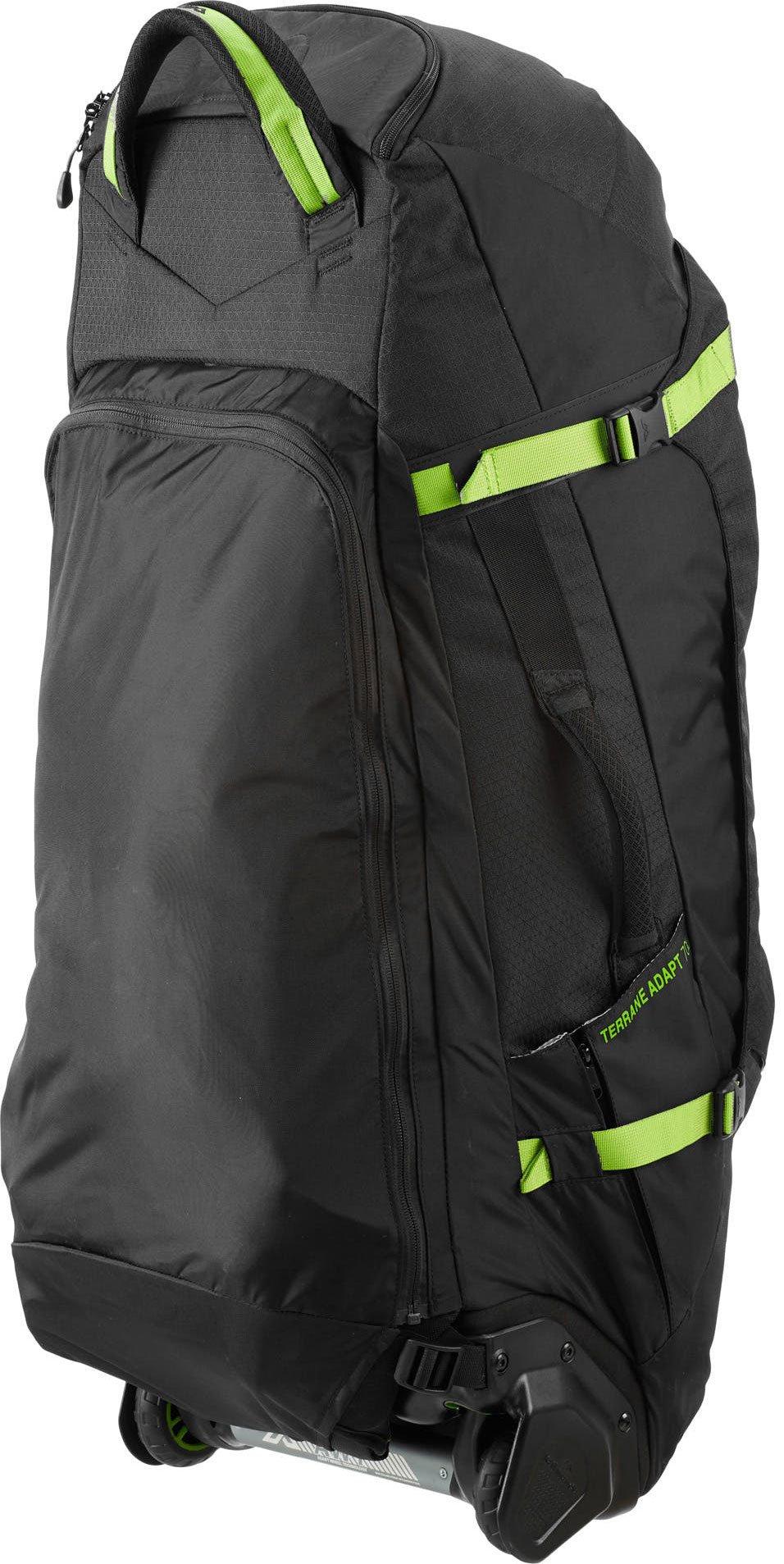 Terrane Adapt 70L Pack with World-First Wheel Tech