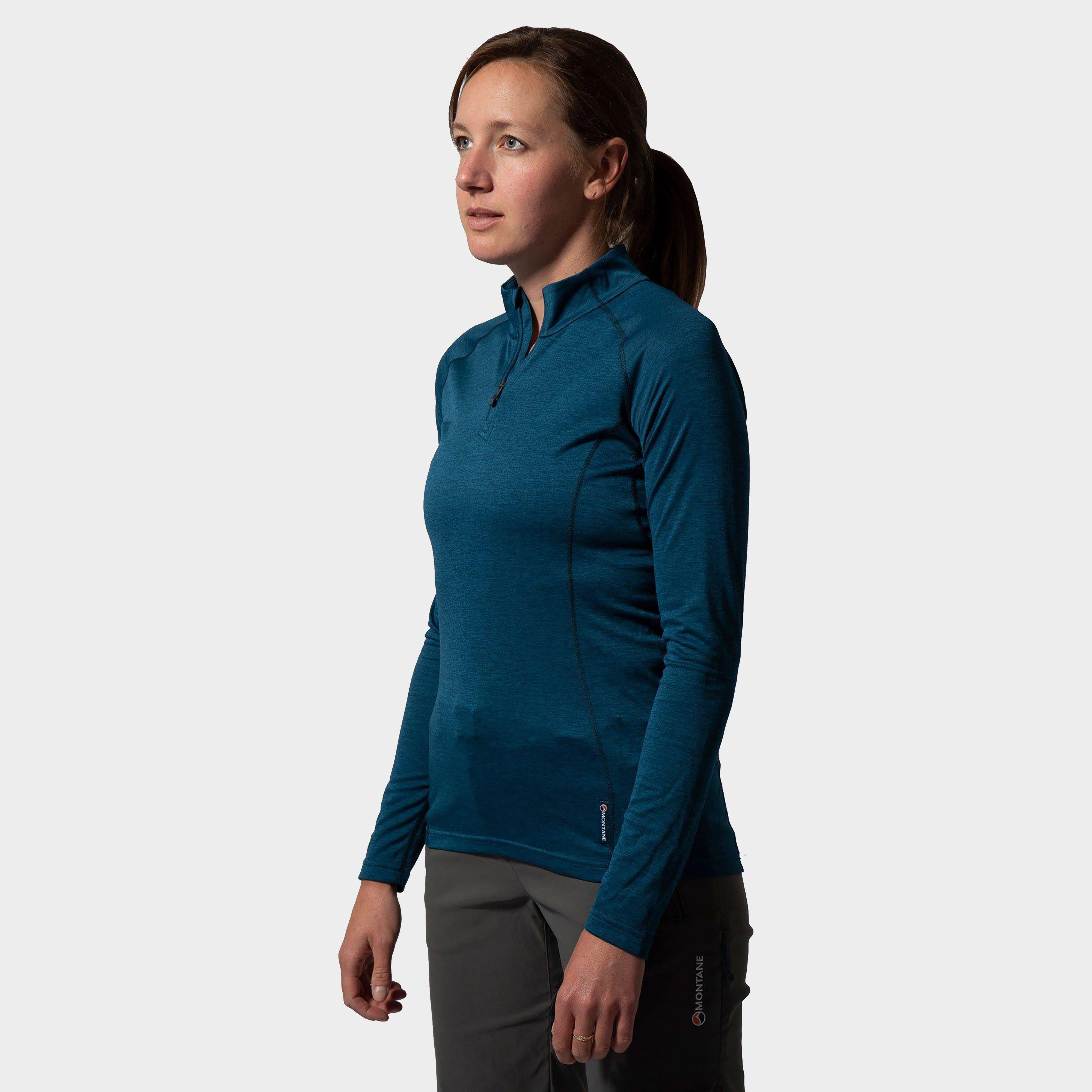 Women's Dart Zip-Neck