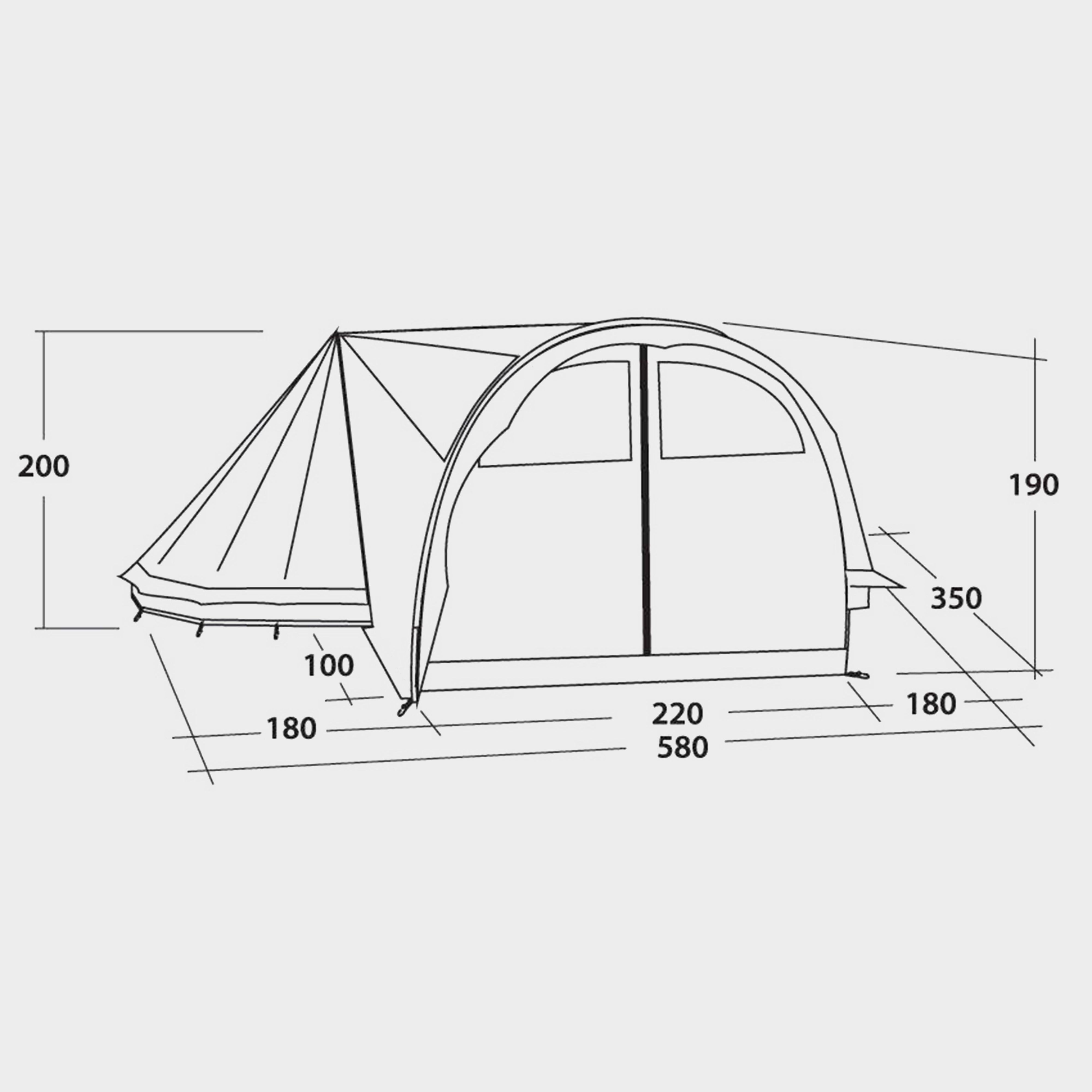 Trapper Twin Tent