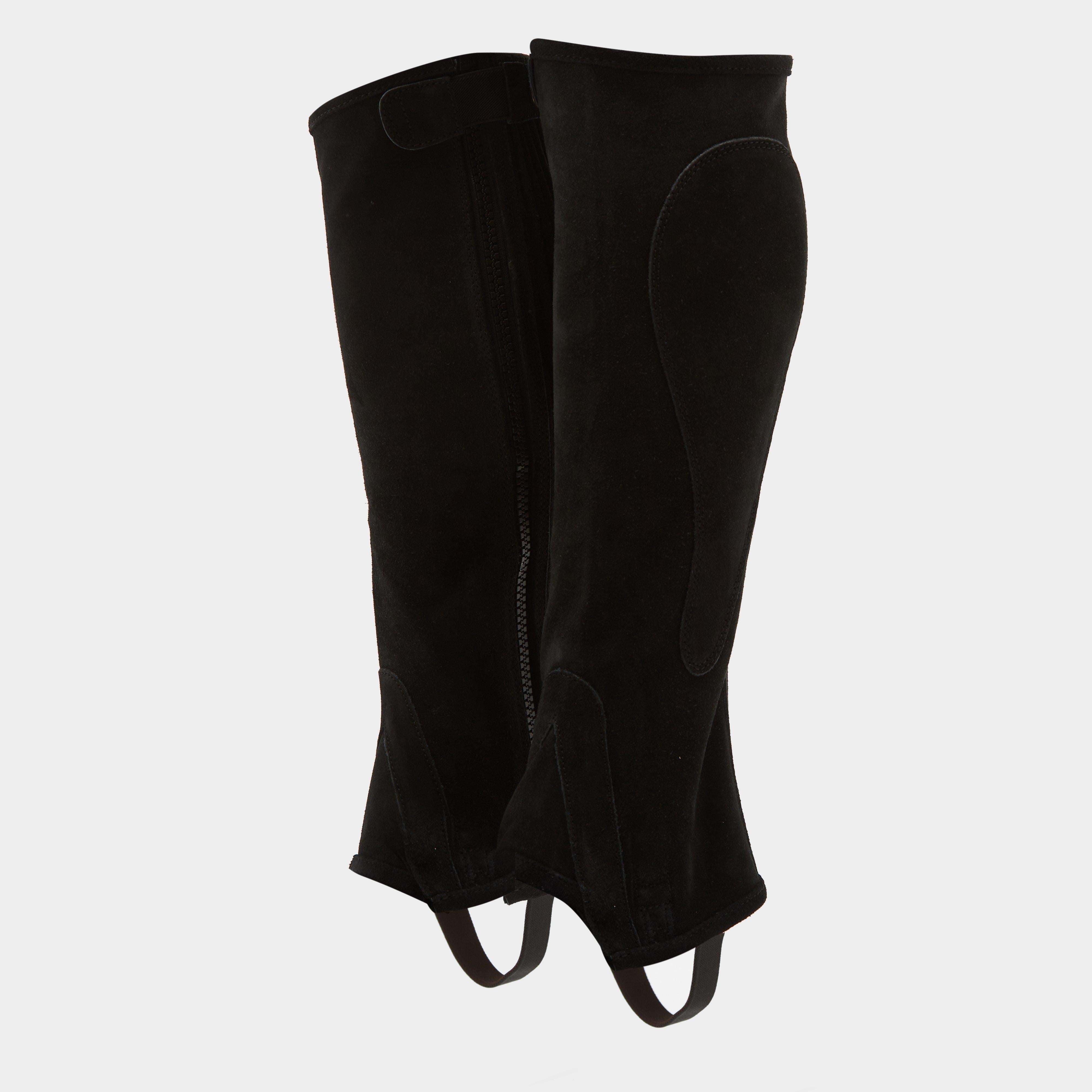 Adults Suede Half Chaps