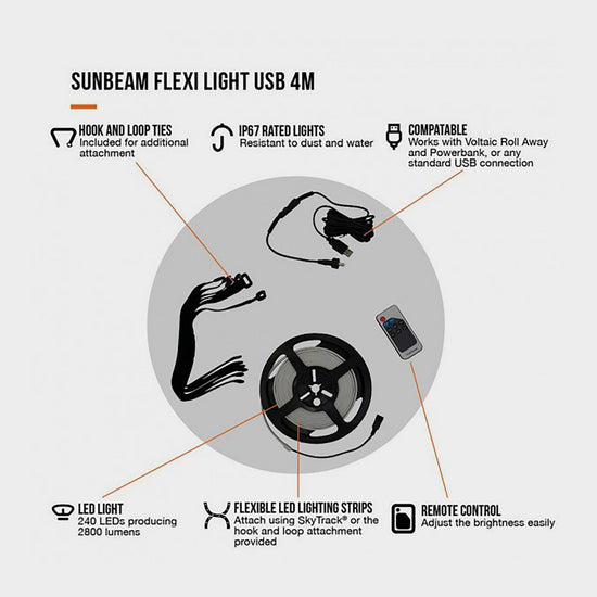Sunbeam Flex 4m Lighting System