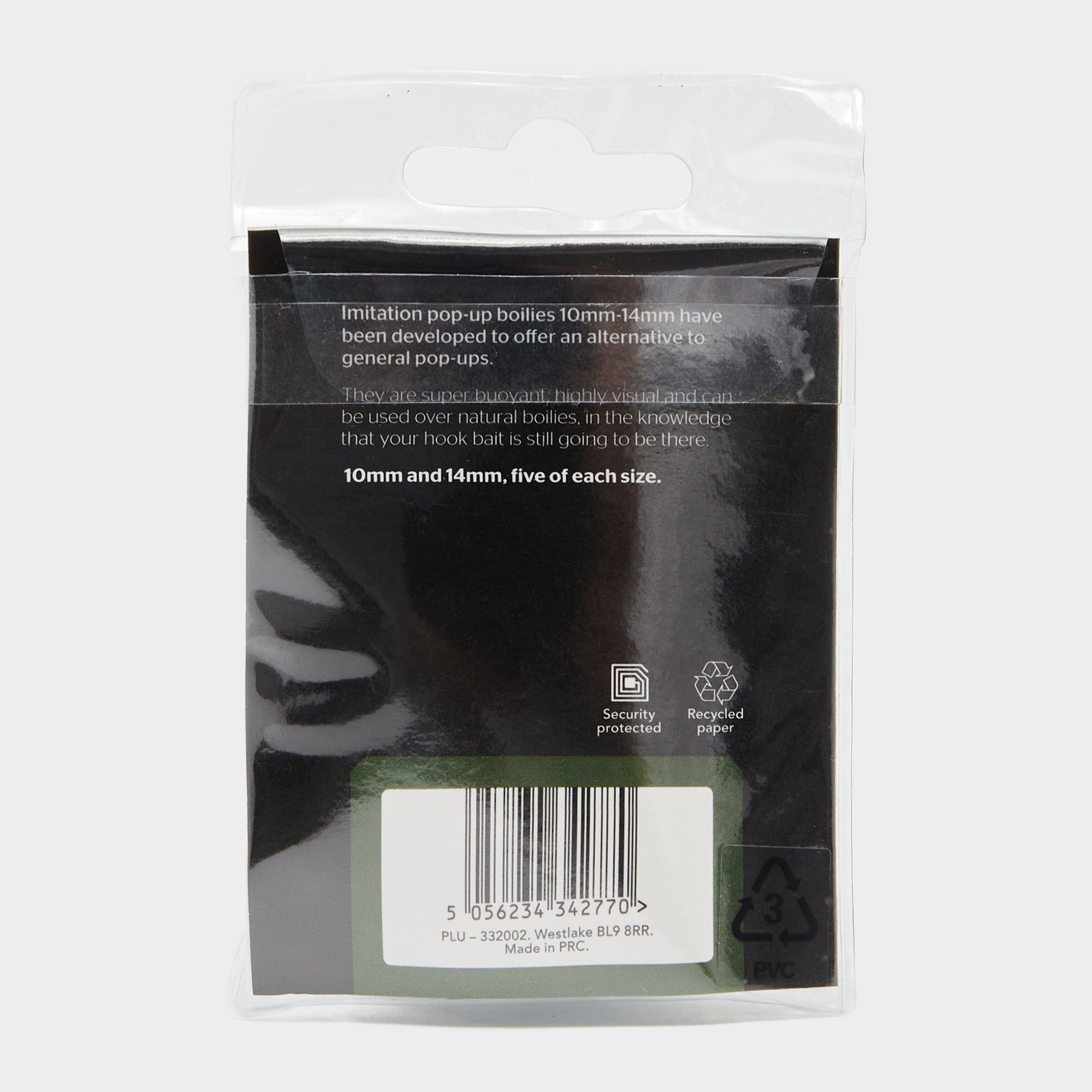 Popup Boilie 10 14mm Wht 10Pcs